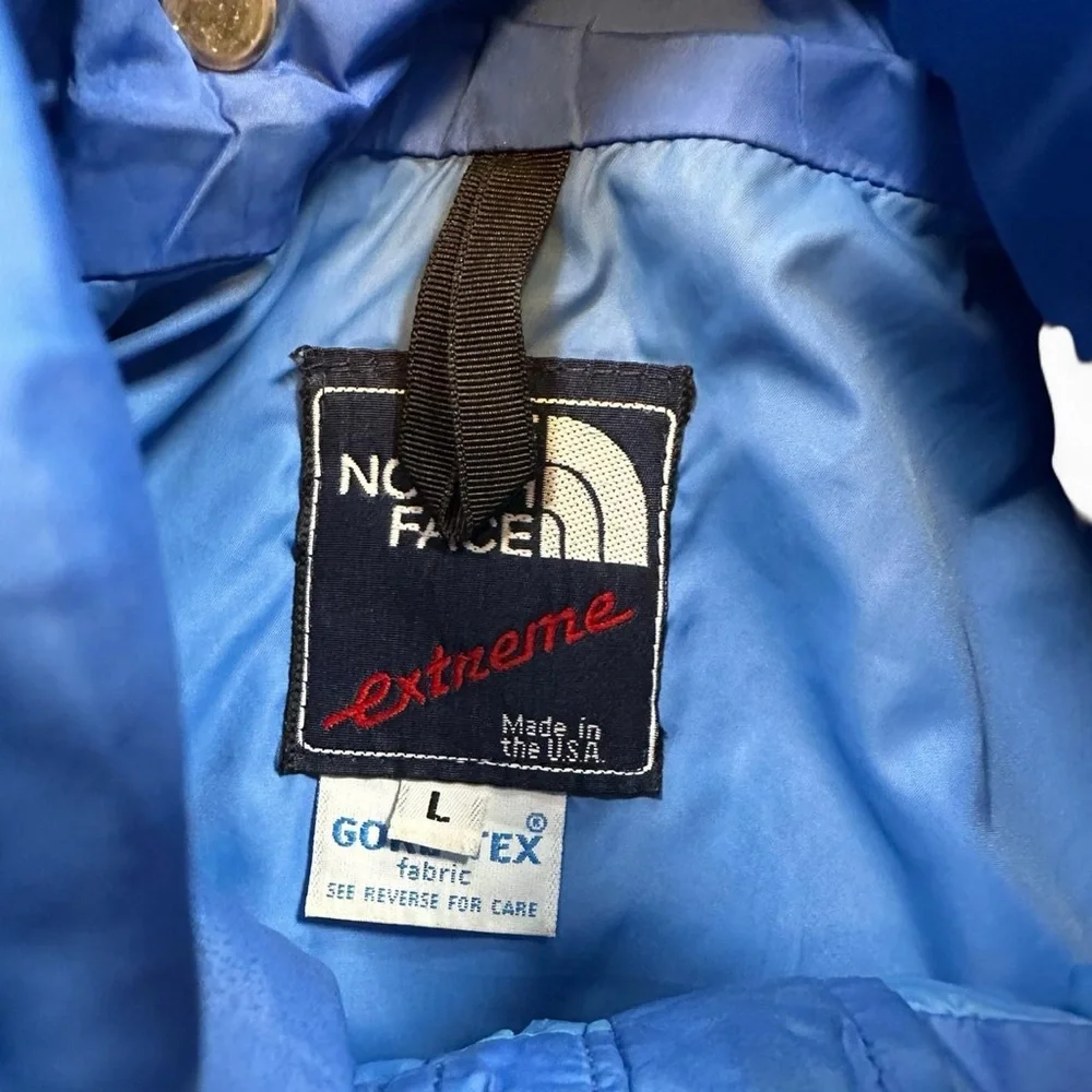 Vintage‎ The North Face Men’s Blue Extreme Gore-Tex Hooded Jacket Size L